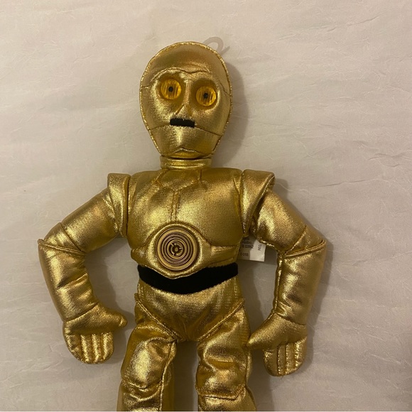 Vintage Stars Wars Buddies C-3po Plush 1997 Hasbro Kenner Vintage Collectibles - Picture 2 of 6